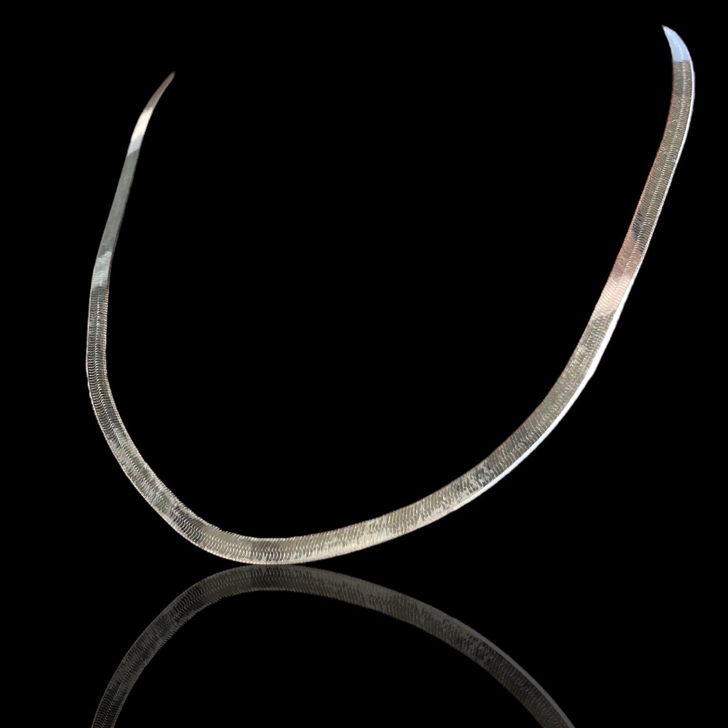 Always Icy Herringbone Chain