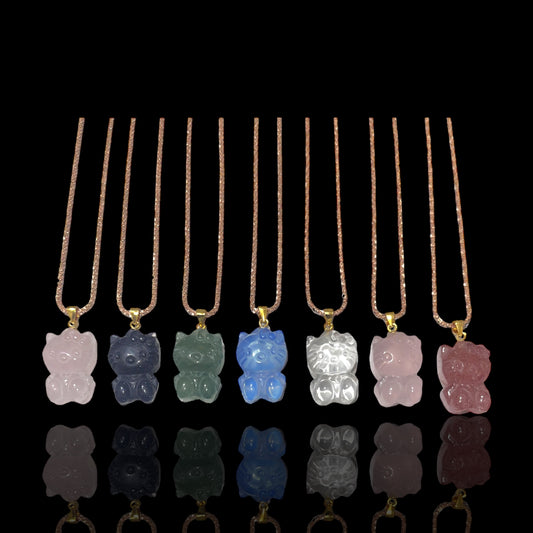 Hello Kitty Crystal Necklace