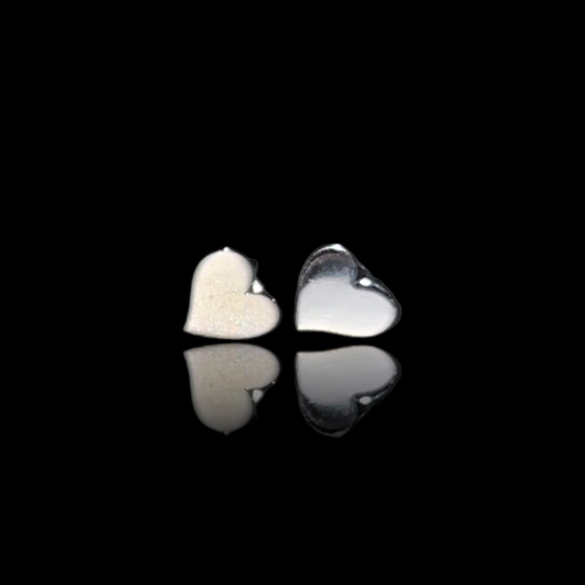 Heart Sterling Silver Stud Earring