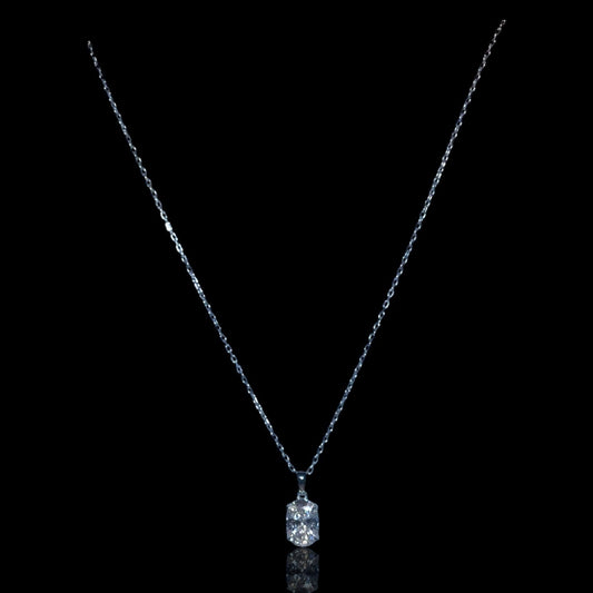 Moissanite Pendant Necklace